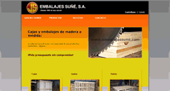 Desktop Screenshot of embalajessune.com